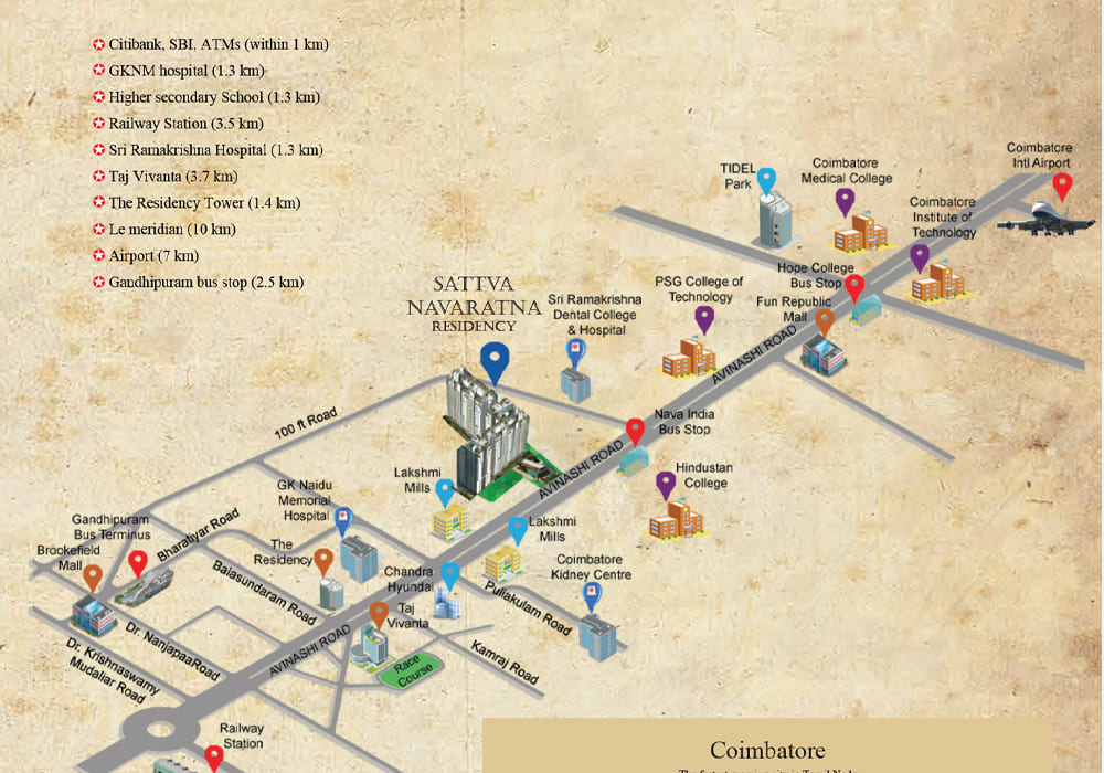 Sattva Navaratna Residency 2 & 3 BHK Luxury Apartments